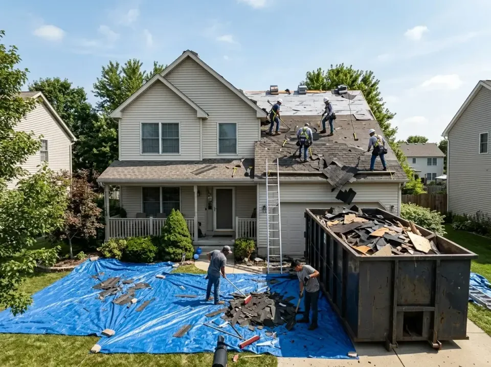roof-replacement-debris-remova-004 — frequently asked questions, Cheapest Dumpster Rentals in Baldwyn, MS